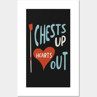 Crew Chests Up Hearts Out Posters and Art